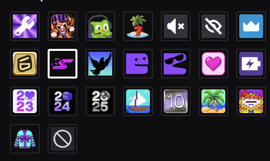Event Chat Badges preview